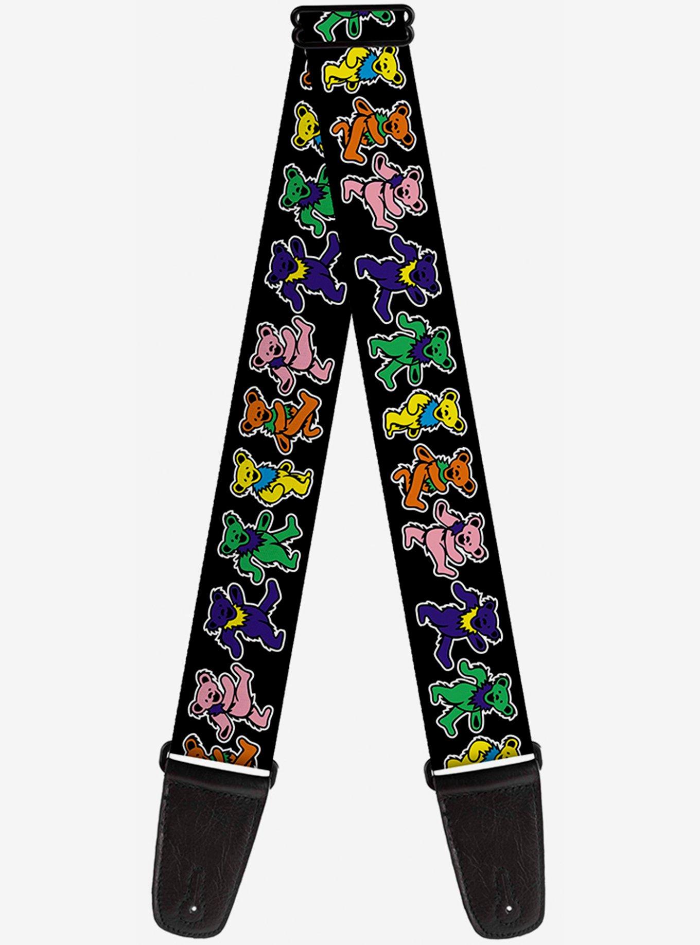 Grateful Dead Dancing Bears Guitar Strap, , hi-res