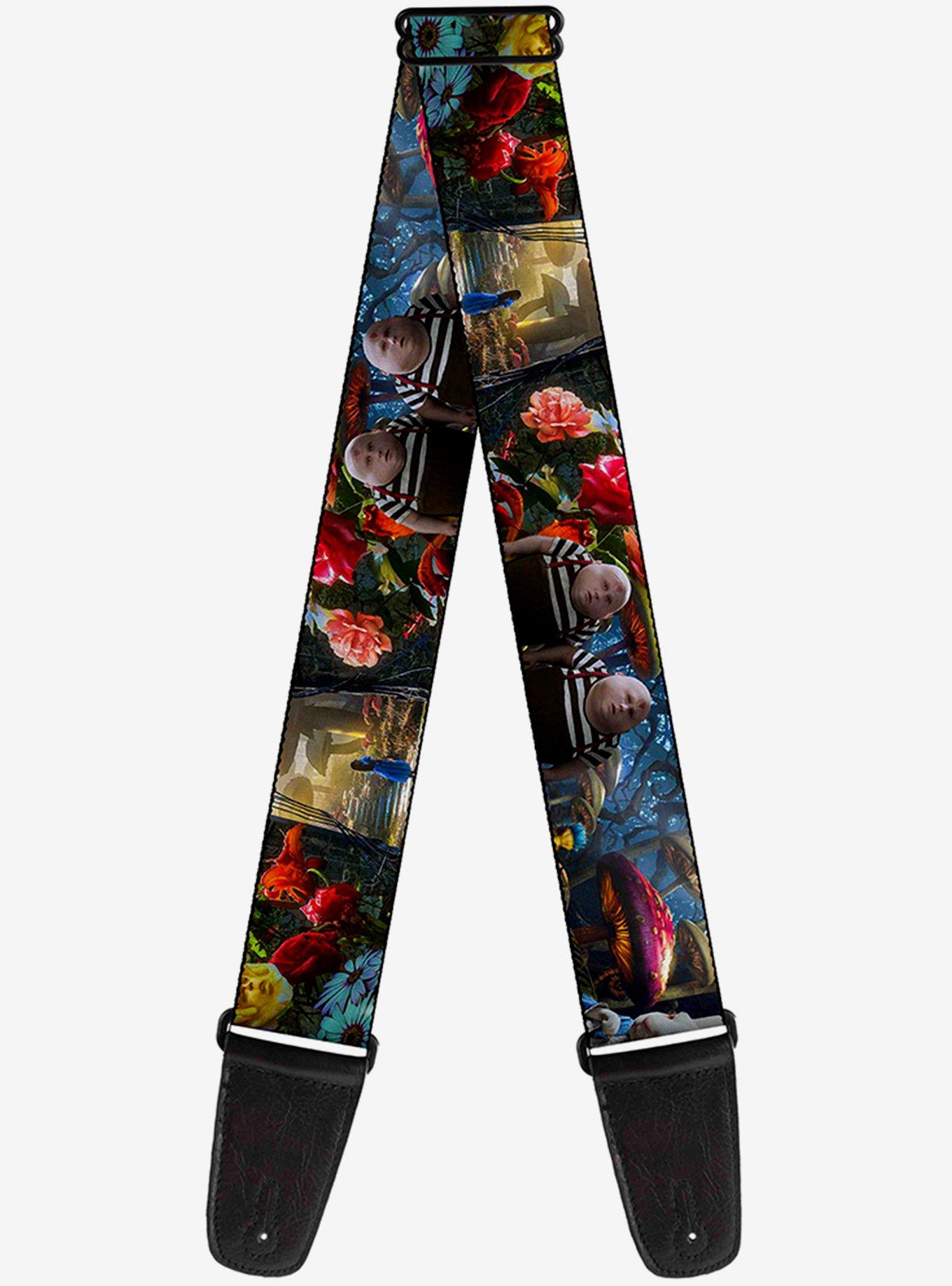 Disney Alice in Wonderland Encounters Guitar Strap, , hi-res