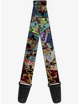 DC Comics Bombshell Comic Book Covers Stacked Guitar Strap, , hi-res