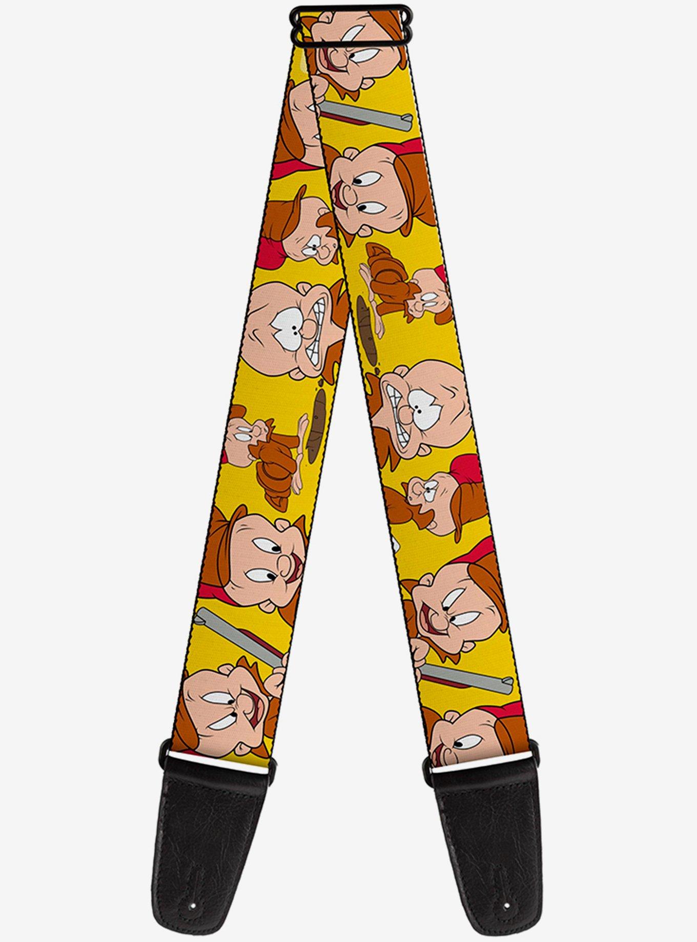 Looney Tunes Elmer Fudd Expressions Guitar Strap, , hi-res