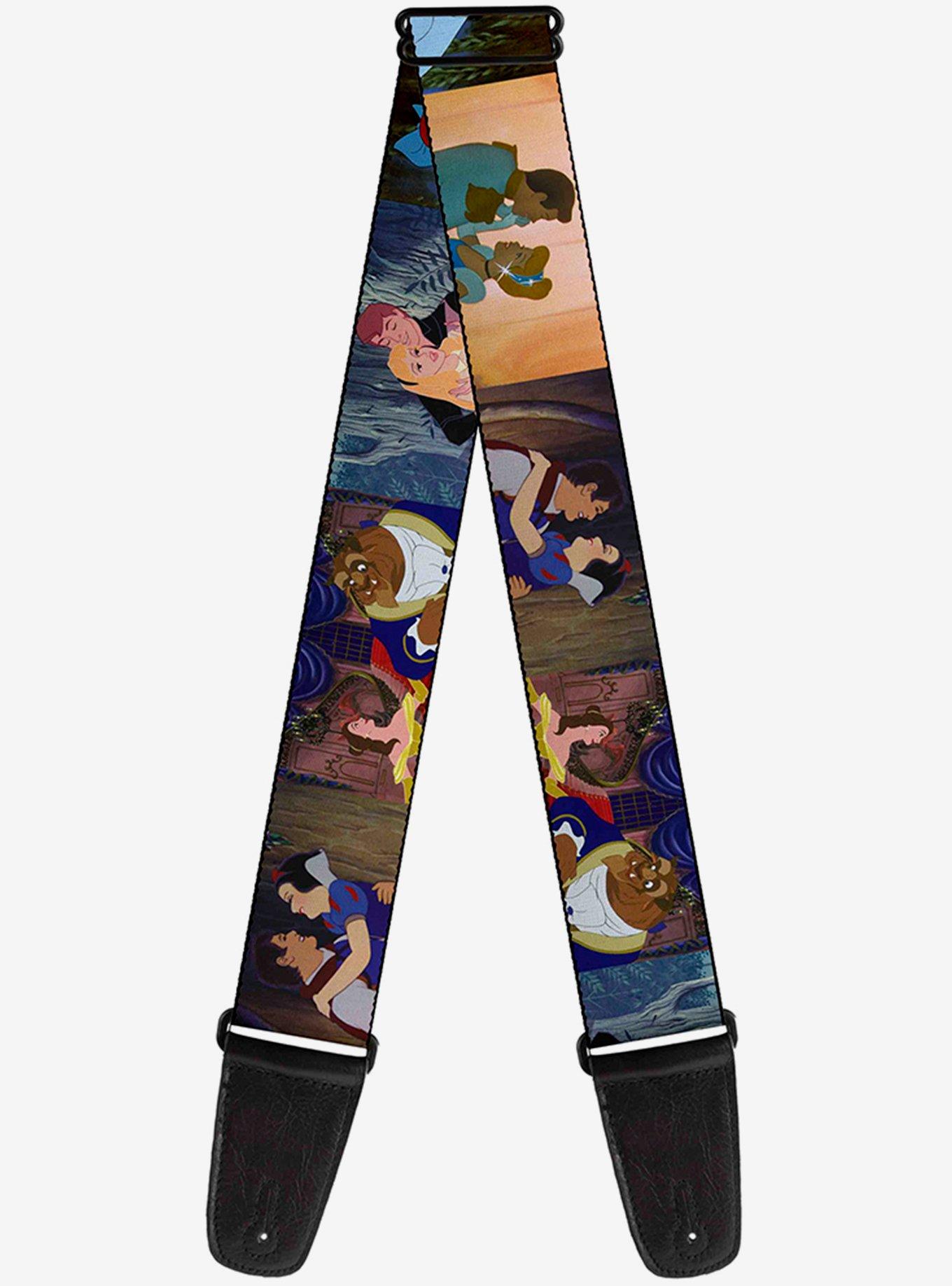 Disney Princesses Scenes Guitar Strap, , hi-res