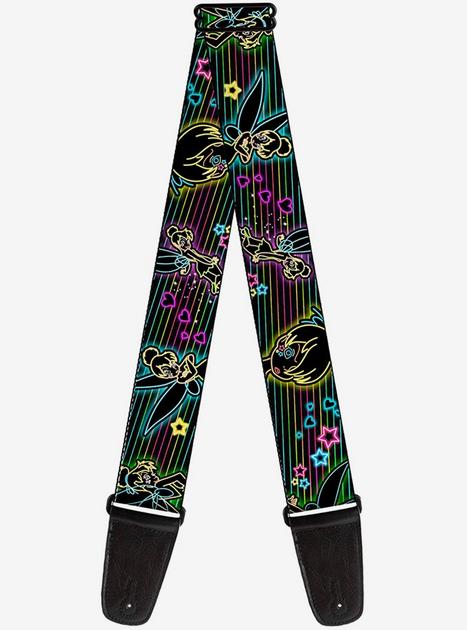 Disney Tinkerbell Electric Poses Neon Guitar Strap | Hot Topic