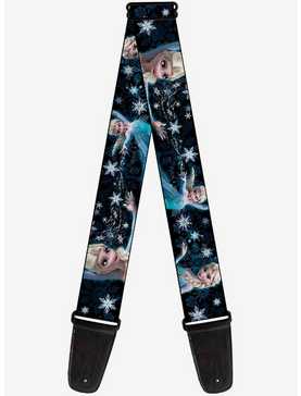 Disney Frozen Elsa the Snow Queen Poses Perfect And Powerful Guitar Strap, , hi-res