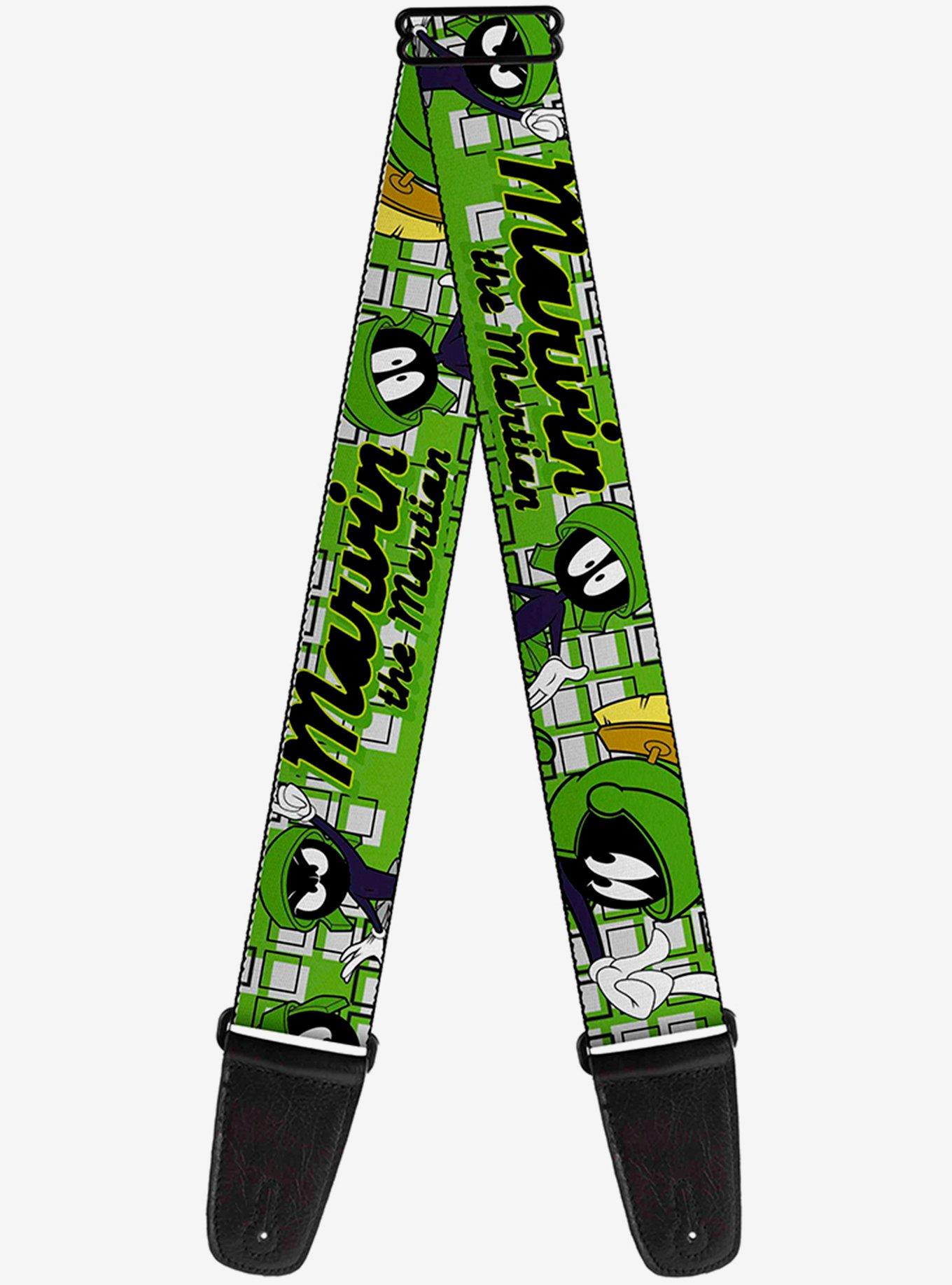 Looney Tunes Marvin the Martian Poses Guitar Strap, , hi-res