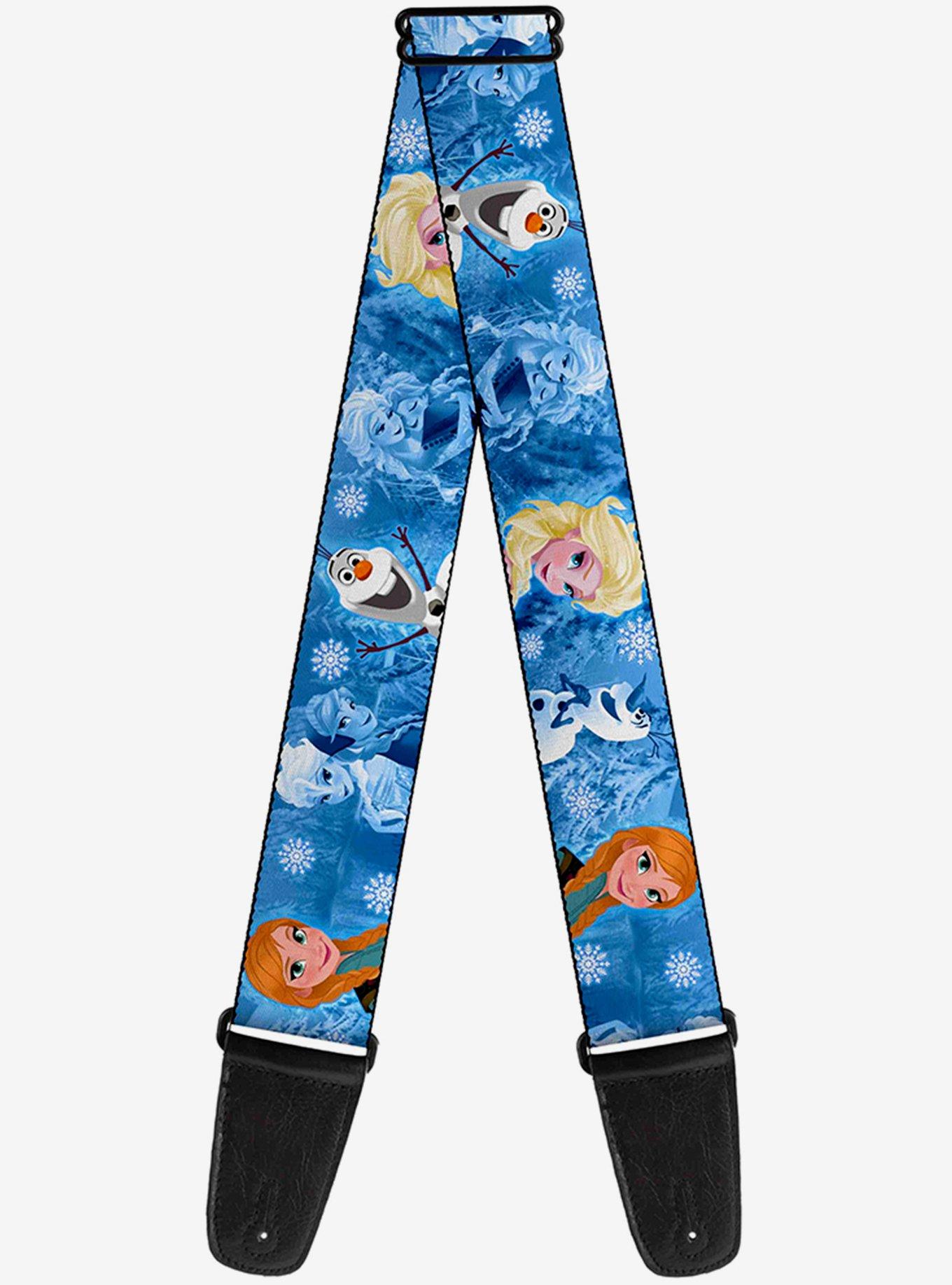 Disney Frozen Character Poses Guitar Strap, , hi-res