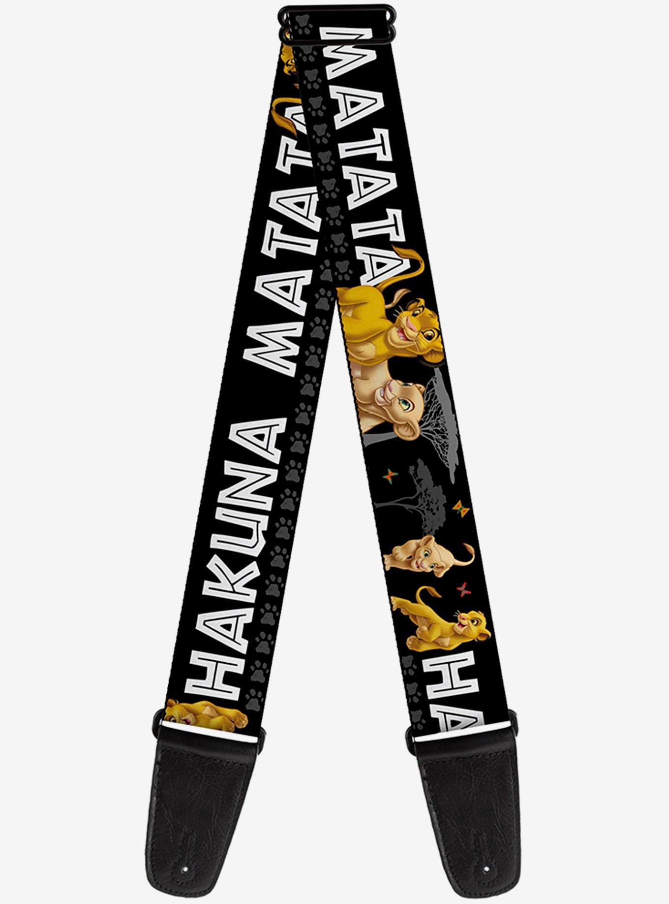 Disney The Lion King Simba Nala Hakuna Matata Guitar Strap, , hi-res