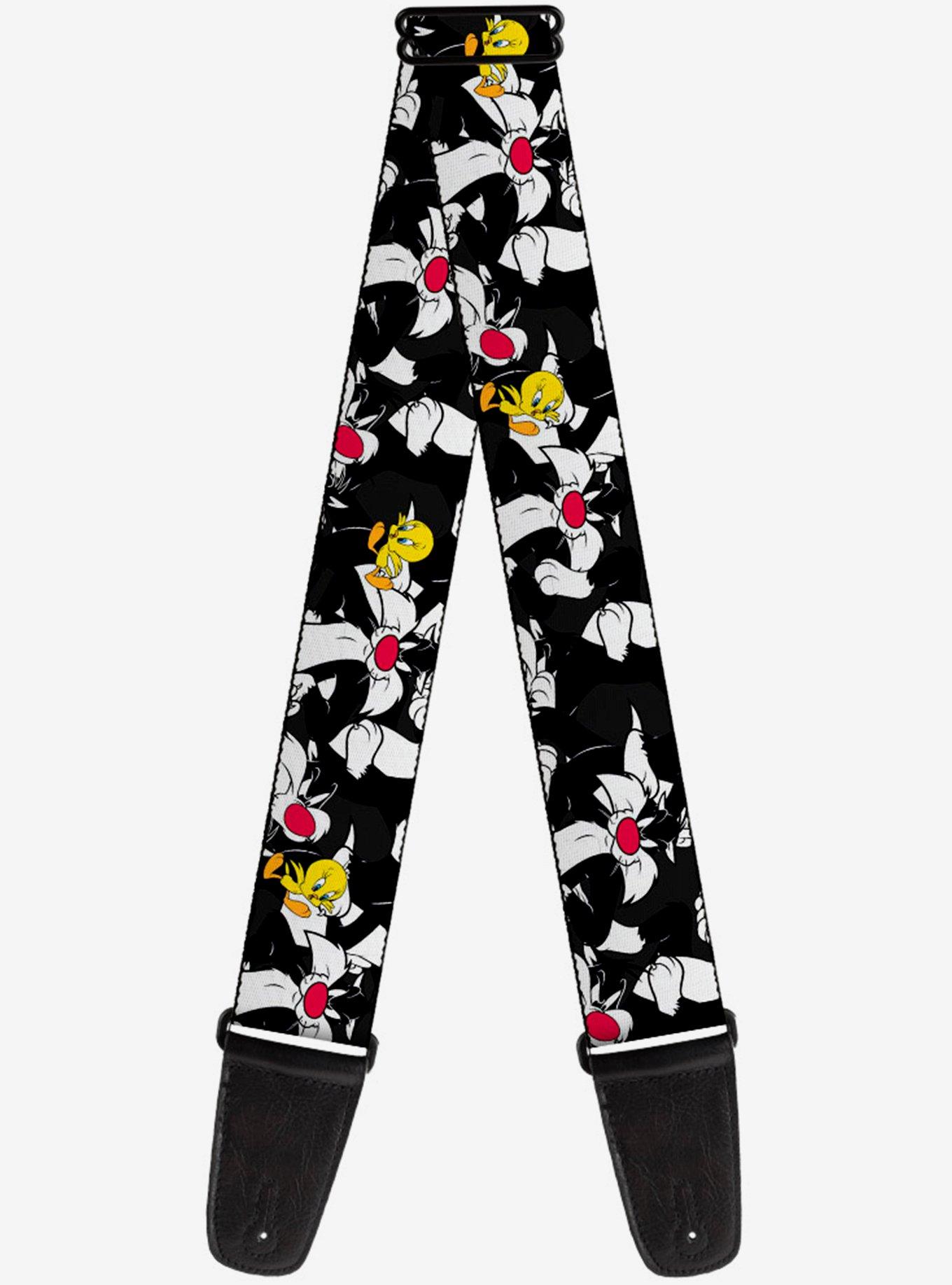 Looney Tunes Sylvester and Tweety Poses Guitar Strap, , hi-res