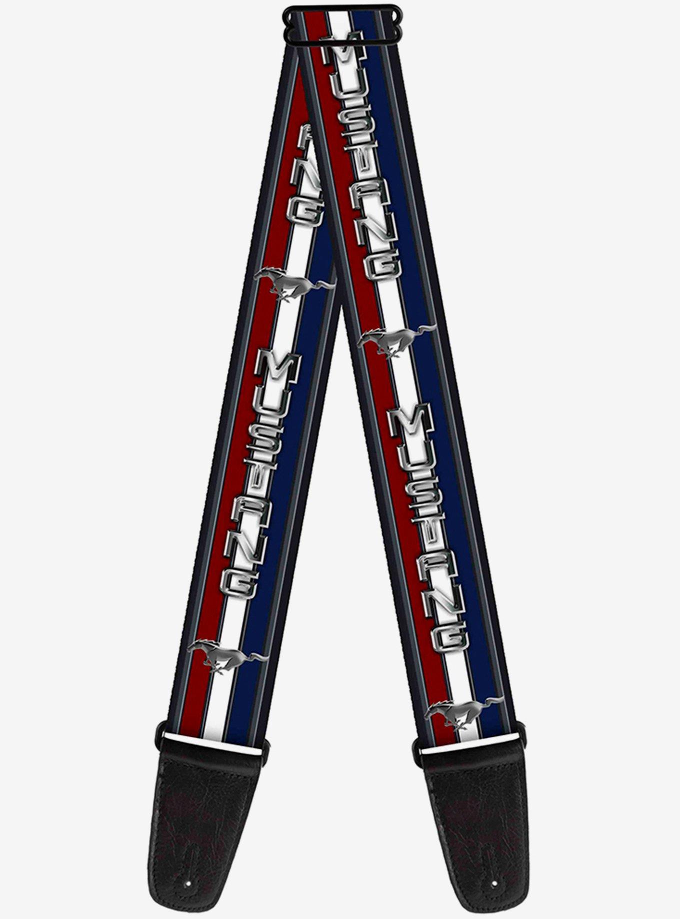 Mustang Bar Stripe Guitar Strap, , hi-res