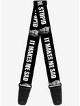 The Big Bang Theory Sheldon I Cry Because Others Are Stupid Guitar Strap, , hi-res