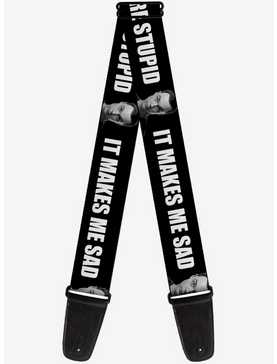The Big Bang Theory Sheldon I Cry Because Others Are Stupid Guitar Strap, , hi-res