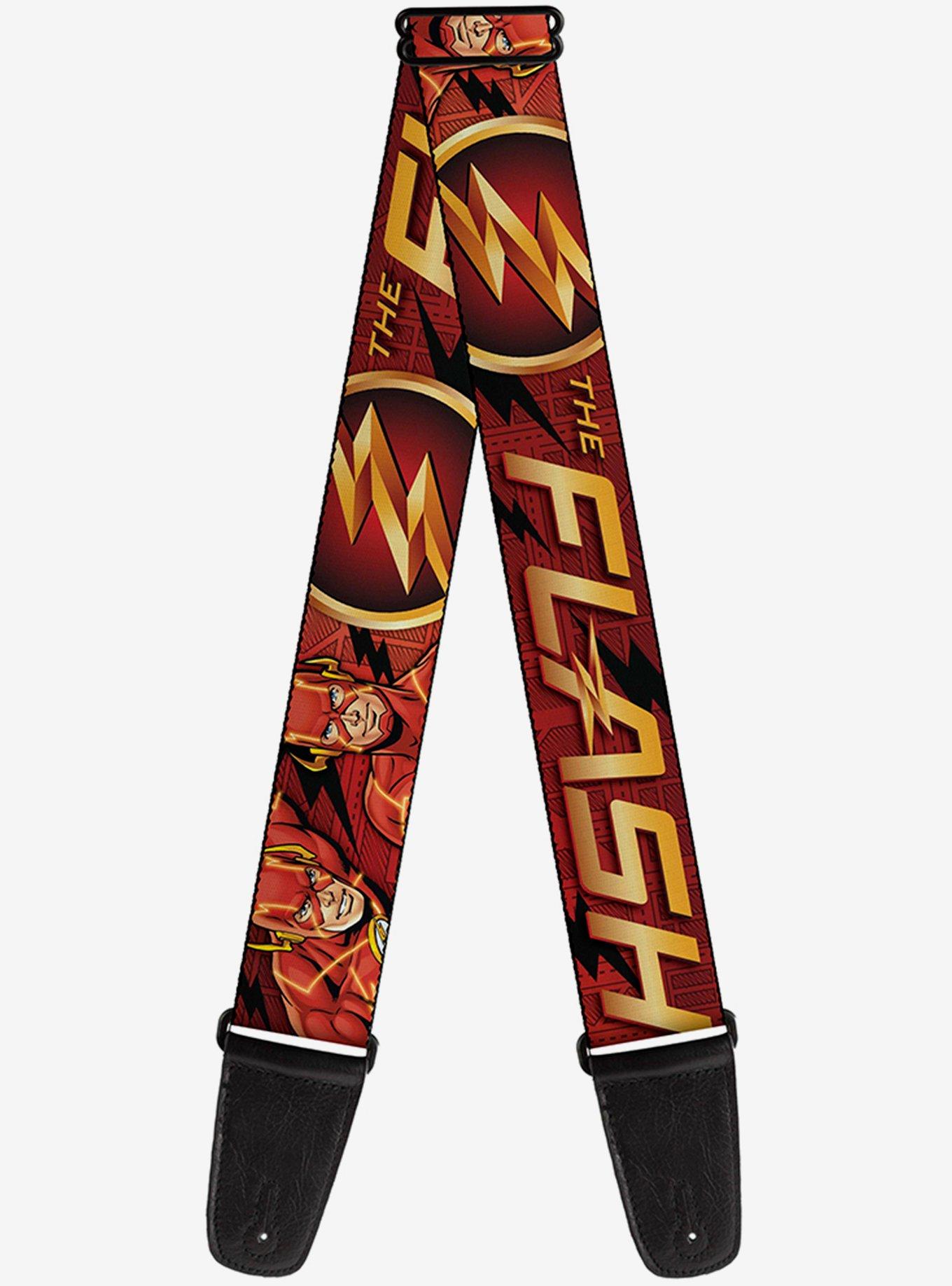 DC Comics The Flash Poses Guitar Strap, , hi-res