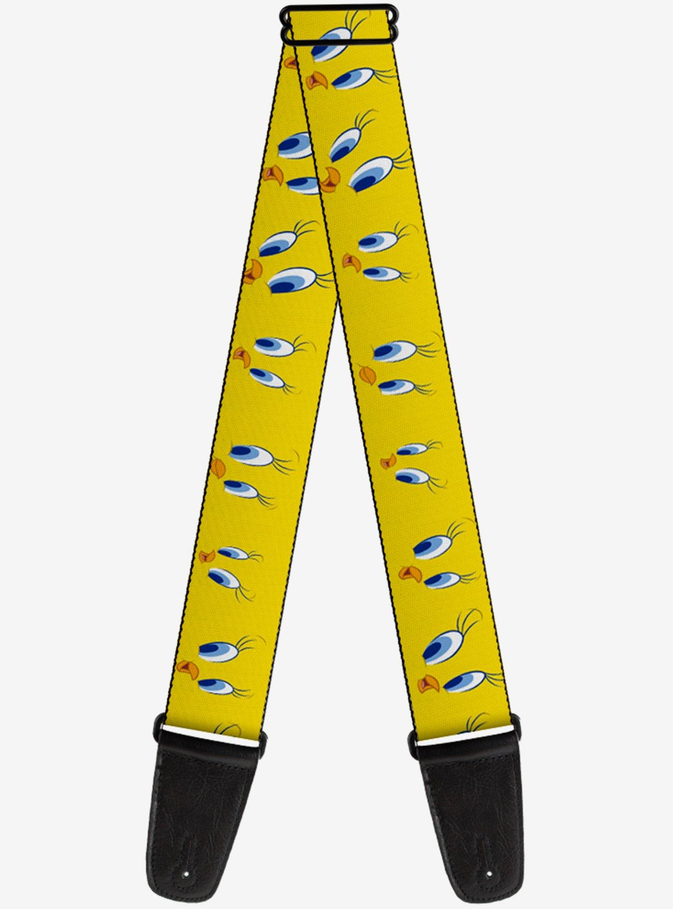 Looney Tunes Tweety Bird Expressions Guitar Strap, , hi-res