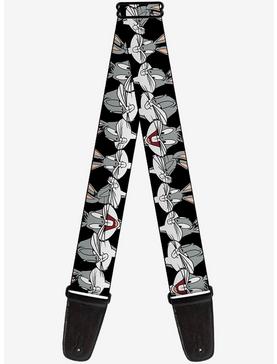 Looney Tunes Bugs Bunny Close Up Expressions Guitar Strap, , hi-res