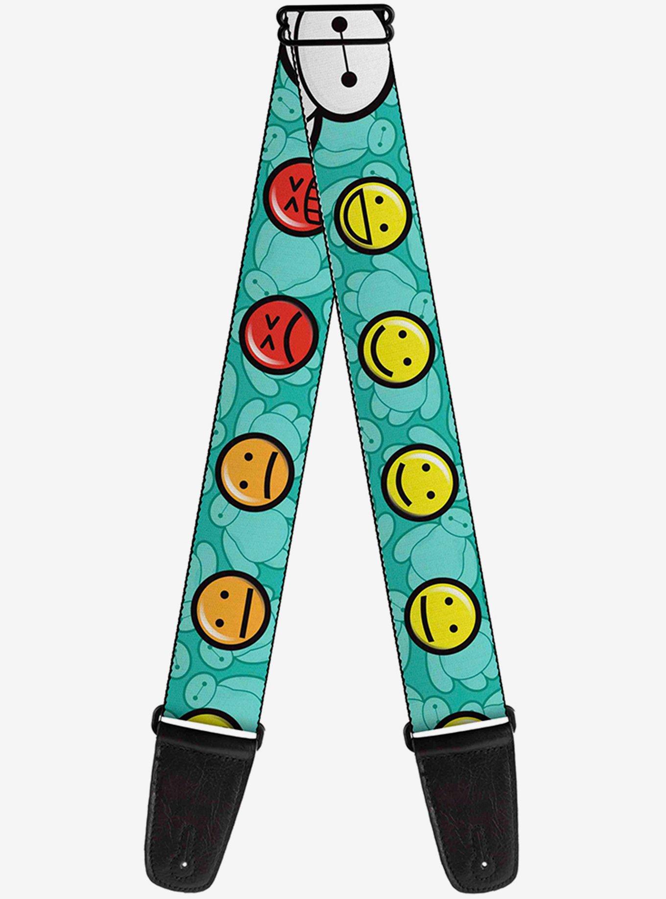 Disney Pixar Big Hero 6 Baymax Mood Expressions Guitar Strap, , hi-res