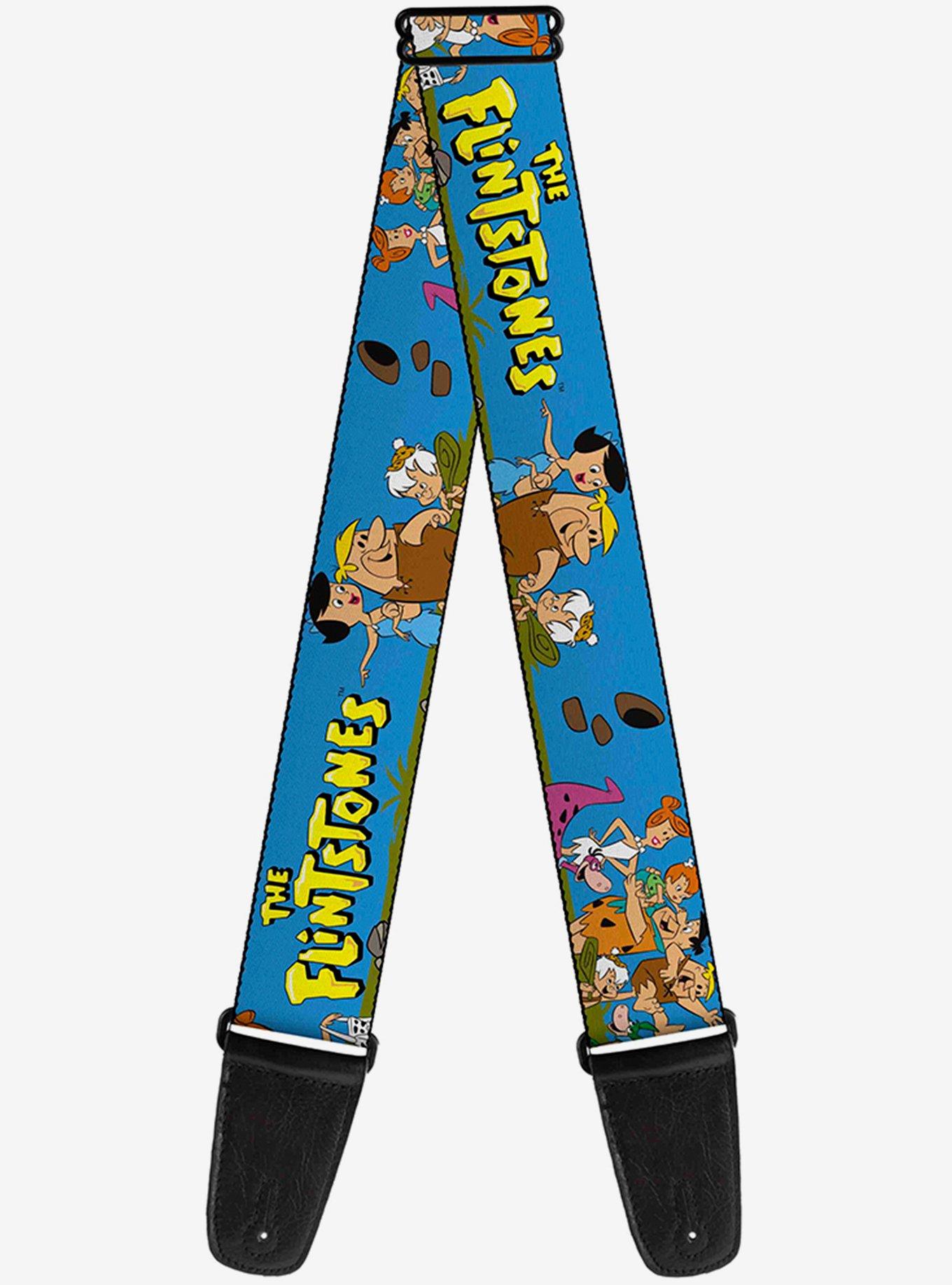 The Flintstones Rubbles Group Pose Guitar Strap, , hi-res