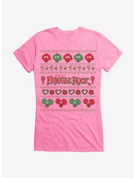 Jim Henson's Fraggle Rock Ugly Christmas Sweater Pattern Girls T-Shirt, , hi-res
