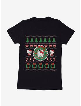 Hello Kitty Ugly Christmas Pattern Womens T-Shirt, , hi-res