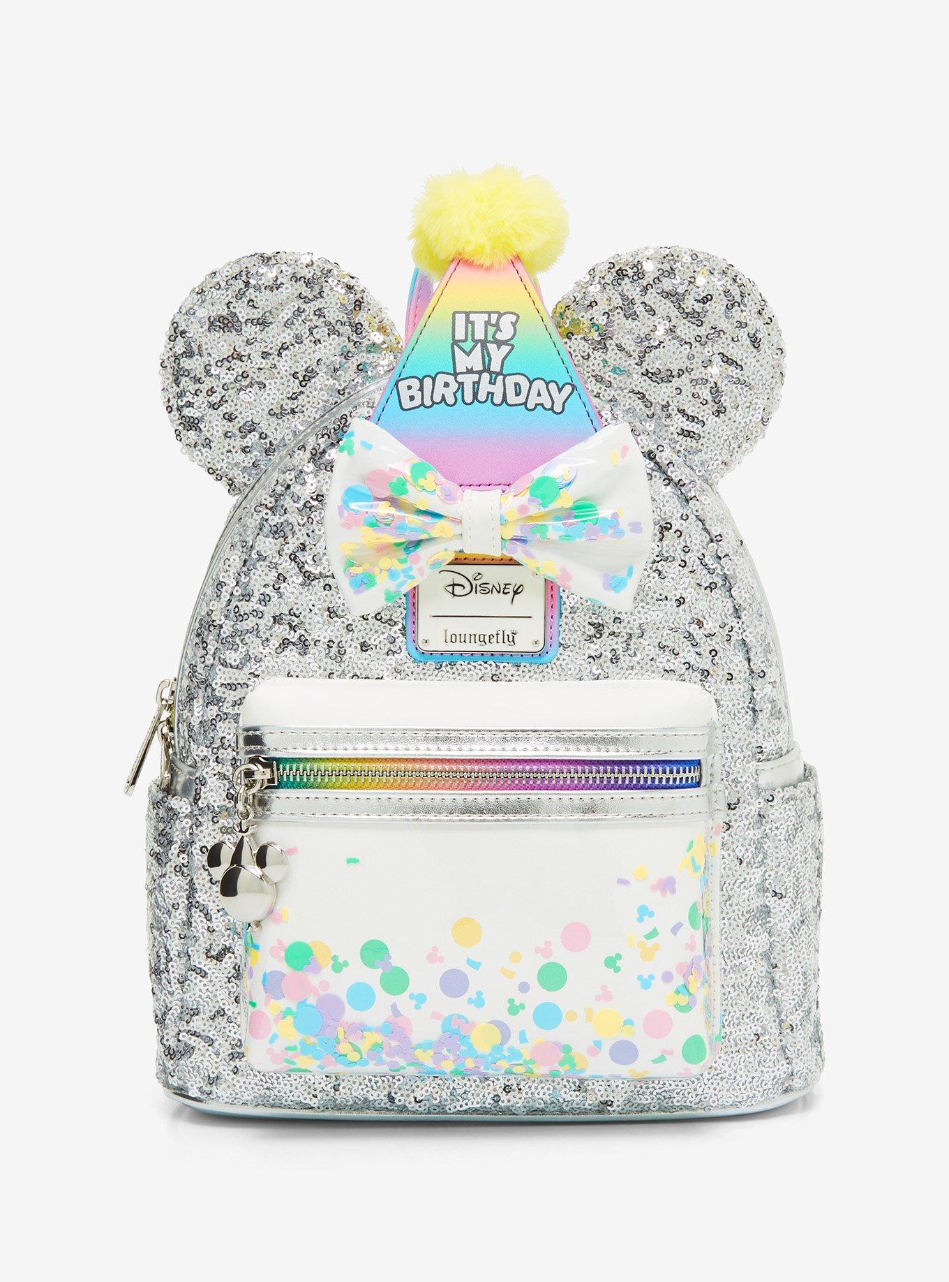 Loungefly Disney ミッキーマウスフルーツミニバックパック Amazon.com | Loungefly Disney Parks Mini Backpack