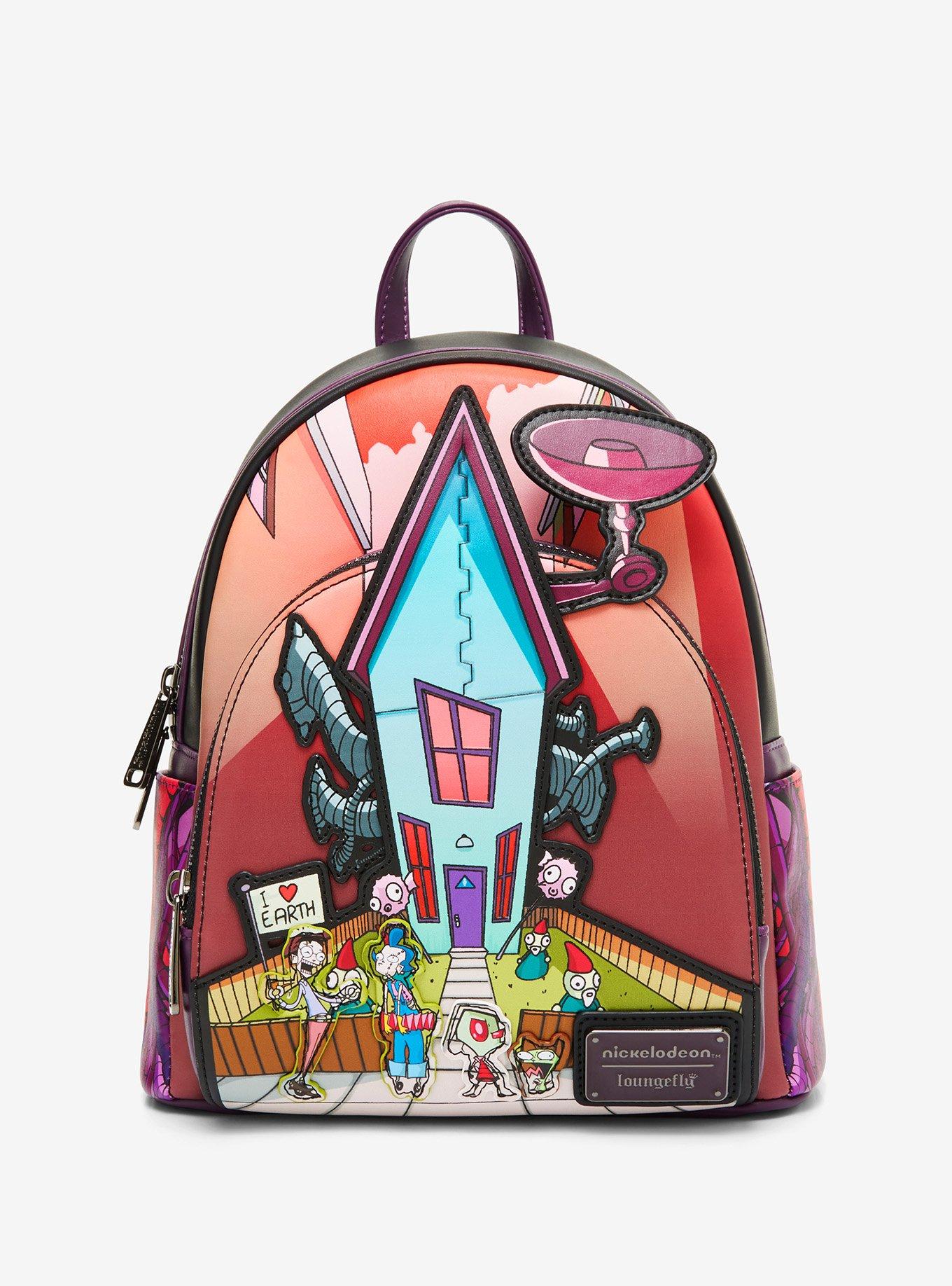 Loungefly Invader Zim Secret Lair Mini Backpack, , hi-res