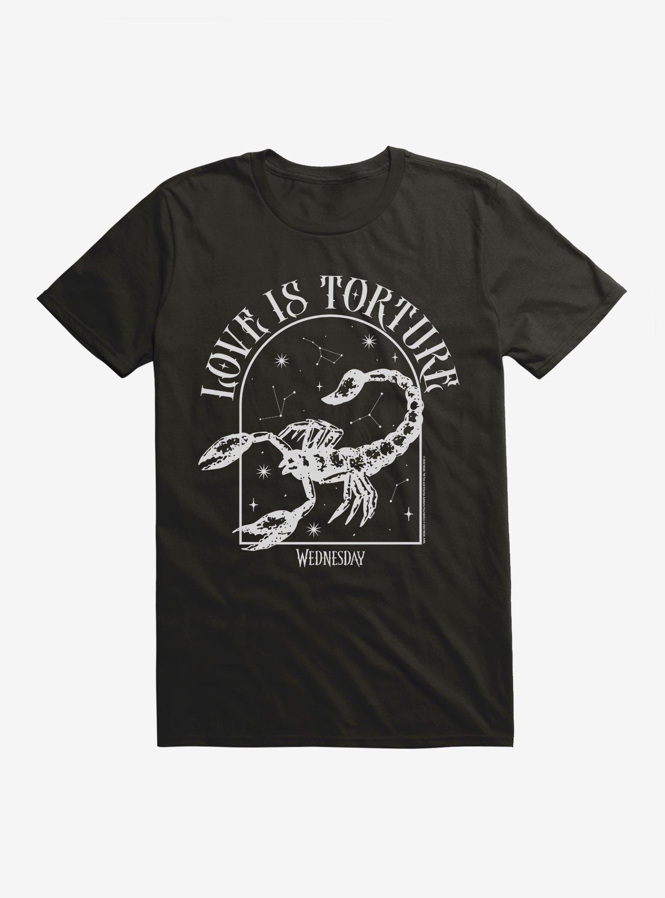 Wednesday Love Is Torture T-Shirt, , hi-res