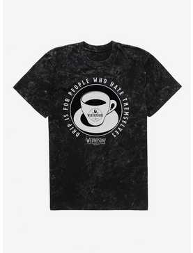 Wednesday Weathervane Drip Coffee Mineral Wash T-Shirt, , hi-res