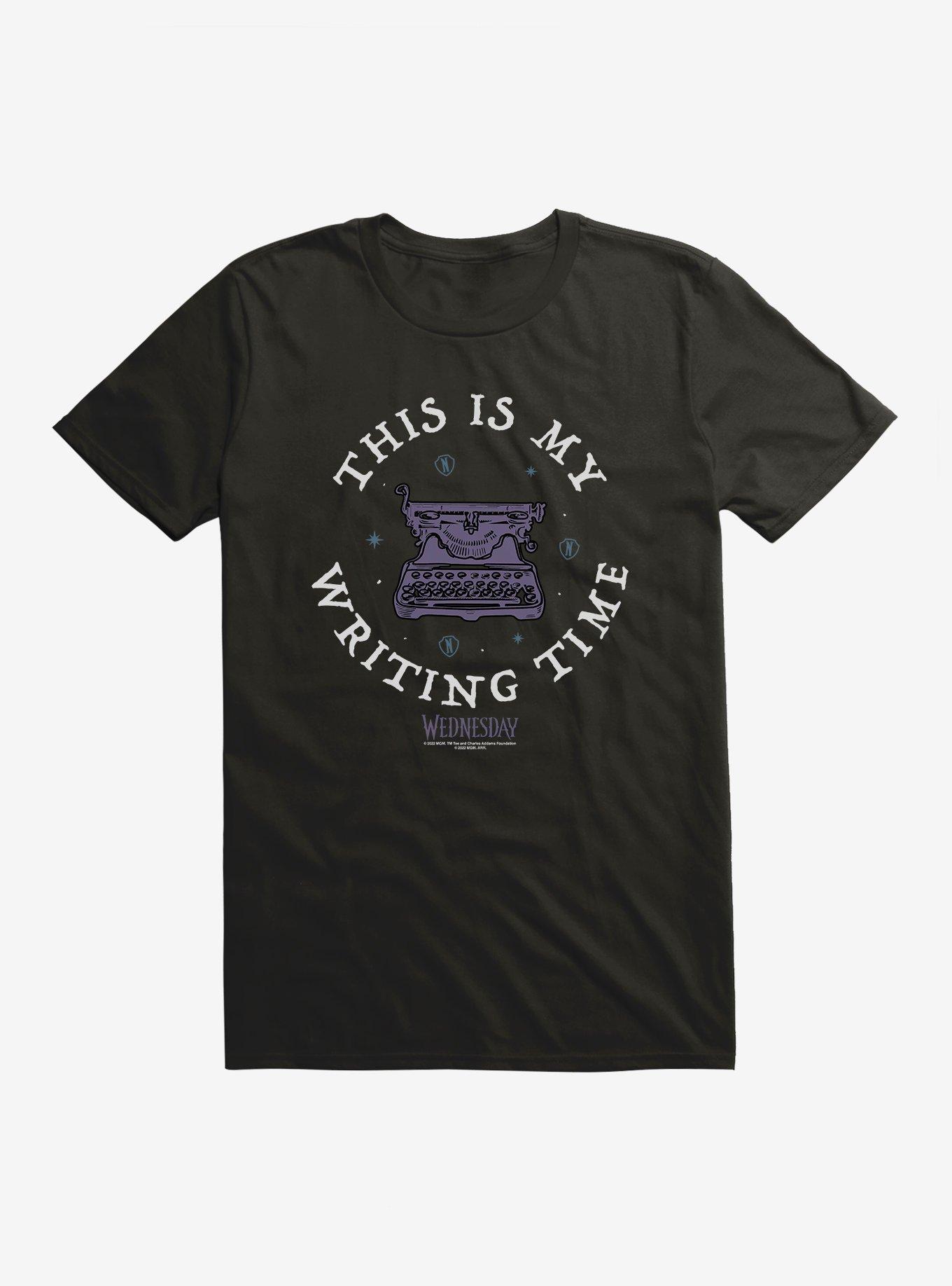 THRDLESS Wednesday This Is My Writing Time T-Shirt