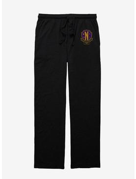 Wednesday Nevermore Academy Crest Pajama Pants, , hi-res