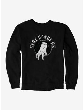 Wednesday The Thing Very Hands On Sweatshirt, , hi-res