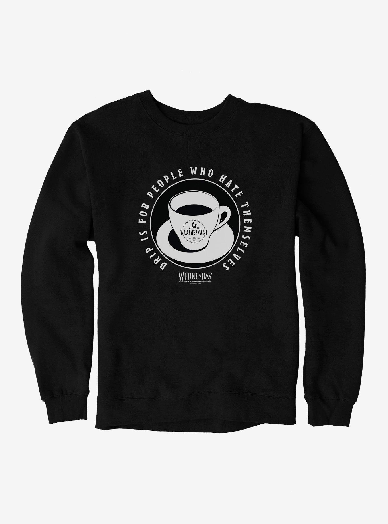 Wednesday Weathervane Drip Coffee Sweatshirt, , hi-res