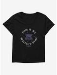 Wednesday This Is My Writing Time Girls T-Shirt Plus Size, BLACK, hi-res
