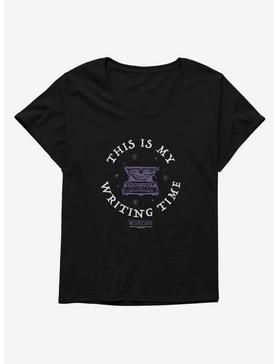 Wednesday This Is My Writing Time Girls T-Shirt Plus Size, , hi-res