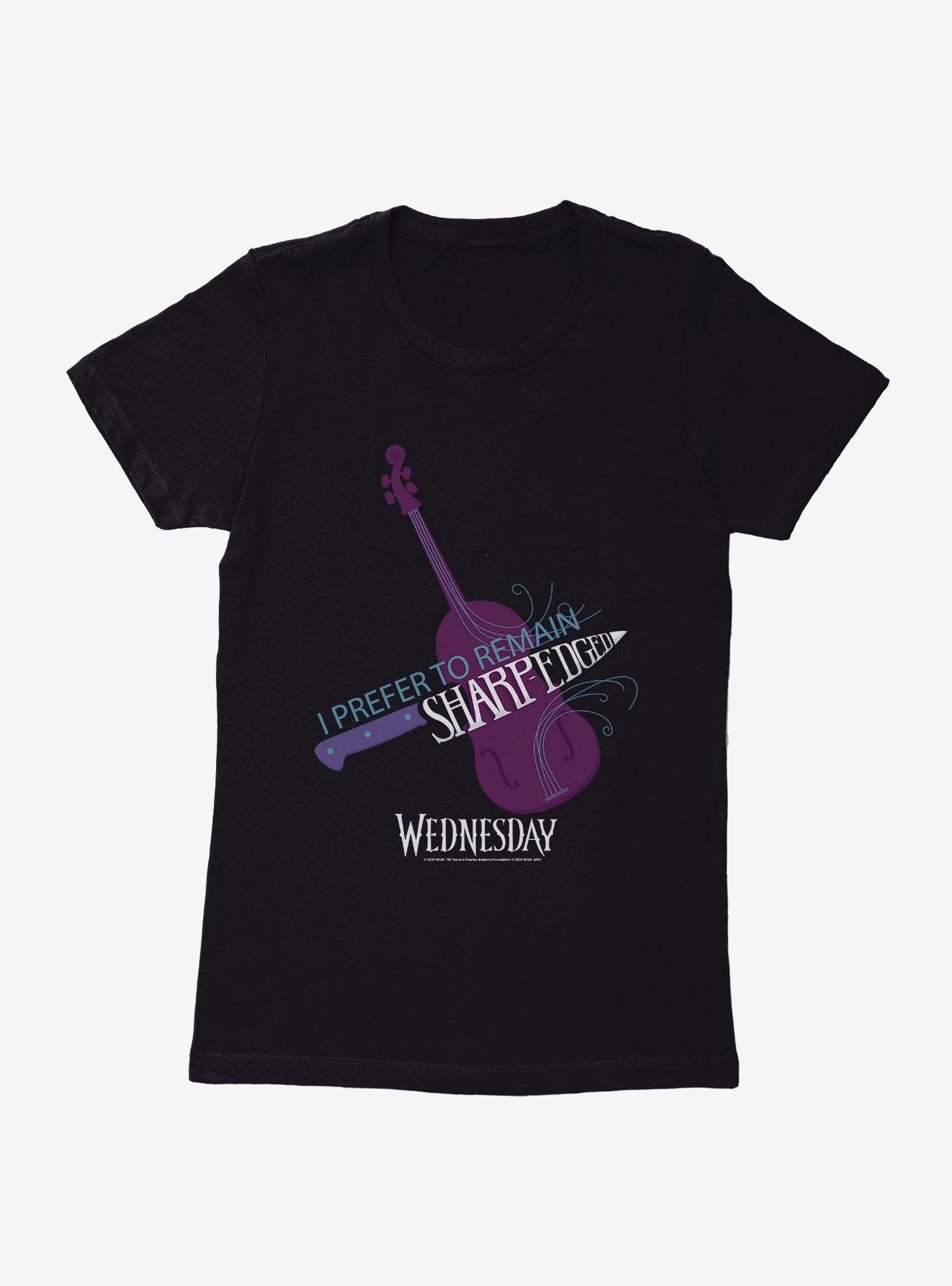 Wednesday I Prefer To Remain Sharp-Edged Womens T-Shirt, , hi-res