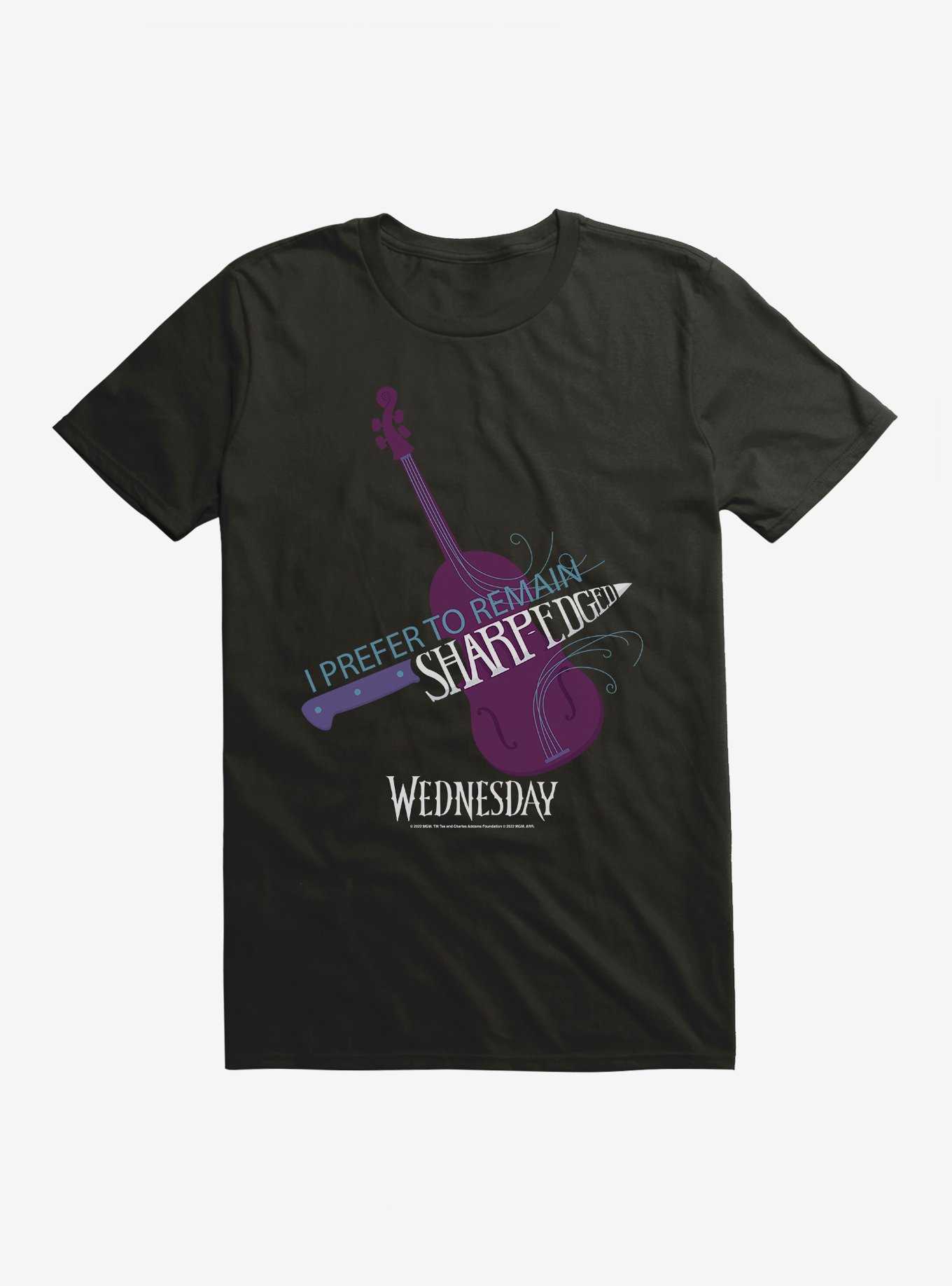 Wednesday I Prefer To Remain Sharp-Edged T-Shirt, , hi-res