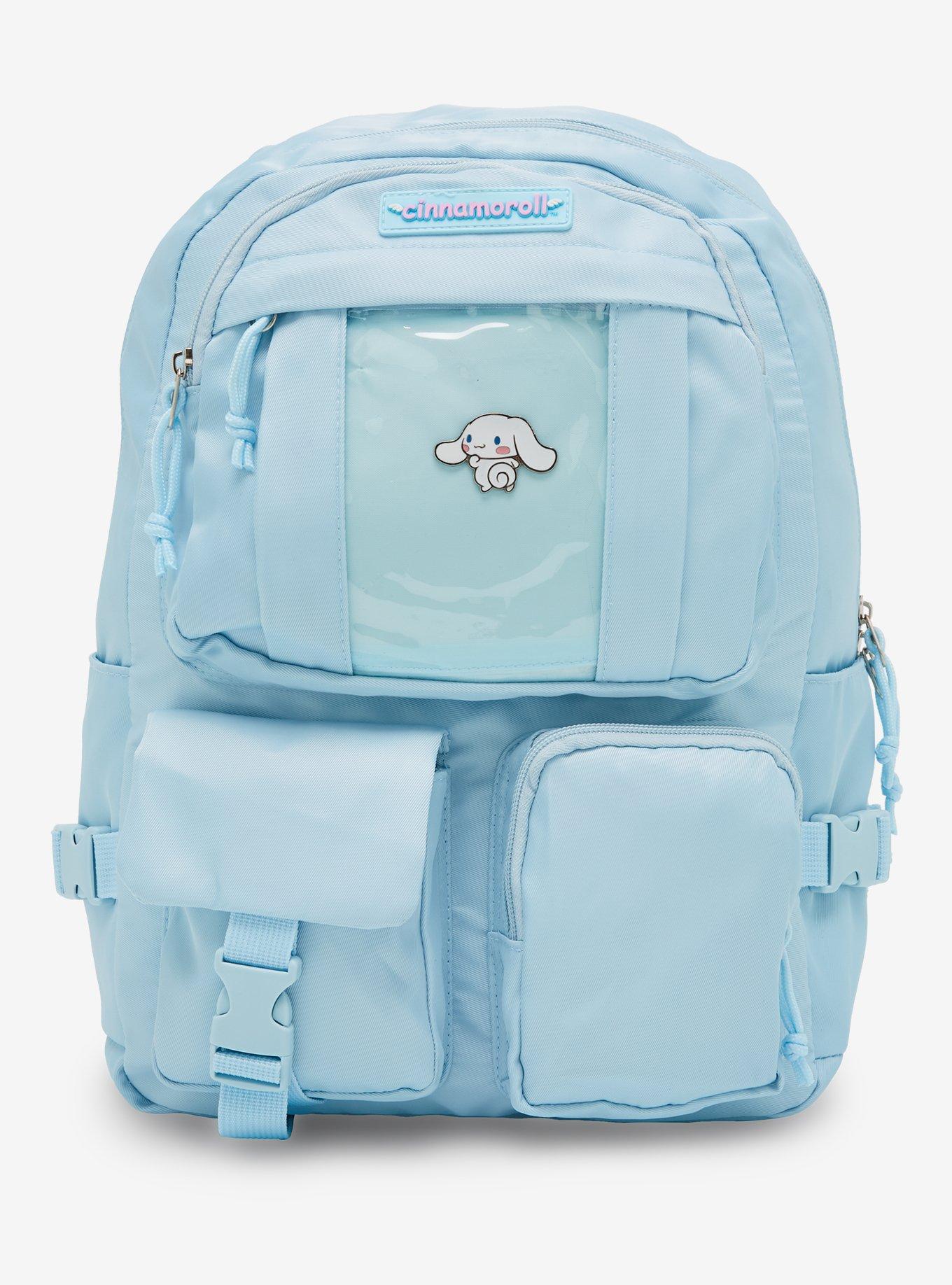 Cinnamoroll Pastel Blue Multi Pocket Backpack, , hi-res