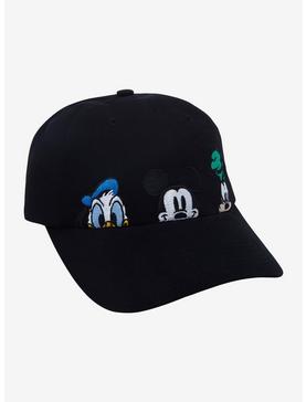 Disney Mickey Mouse And Friends Peeking Embroidered Dad Cap, , hi-res
