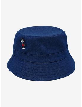 Disney Mickey Mouse Embroidered Denim Bucket Hat, , hi-res