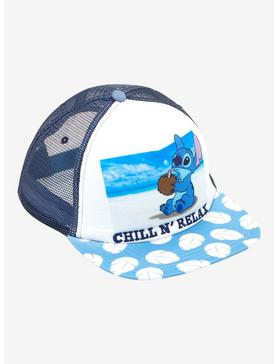 Plus Size Disney Lilo & Stitch Chill Trucker Hat, , hi-res