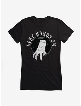 Wednesday The Thing Very Hands On Girls T-Shirt, , hi-res
