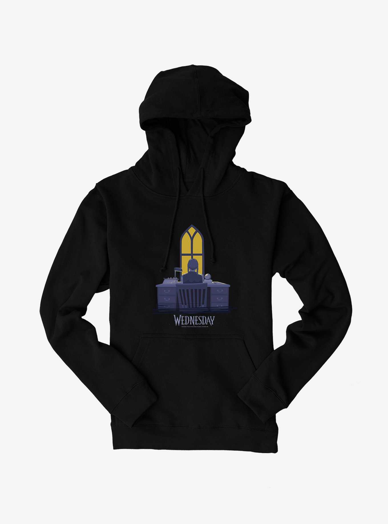 Wednesday Traits Of A Great Writer Hoodie, , hi-res