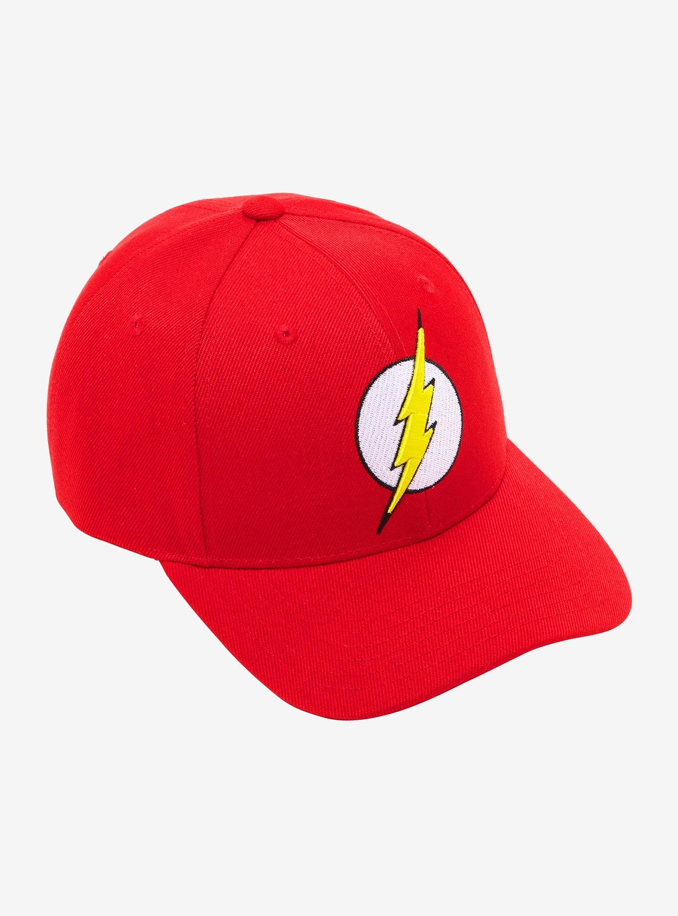 DC Comics The Flash Logo Snapback Hat, , hi-res