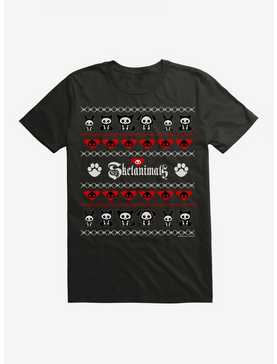 Skelanimals Ugly Christmas Sweater T-Shirt, , hi-res