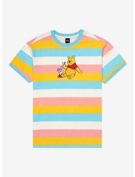 Disney Winnie The Pooh Duo Stripe Girls Ringer T-Shirt, , hi-res