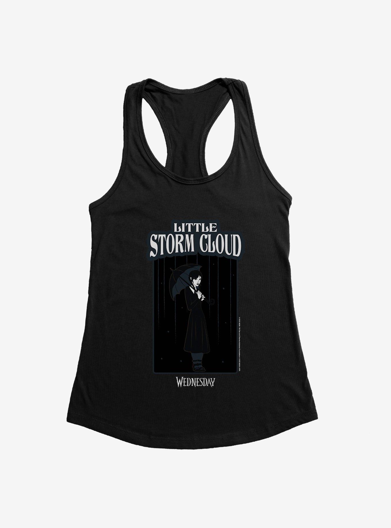 Wednesday Little Storm Cloud Portrait Womens Tank Top, , hi-res