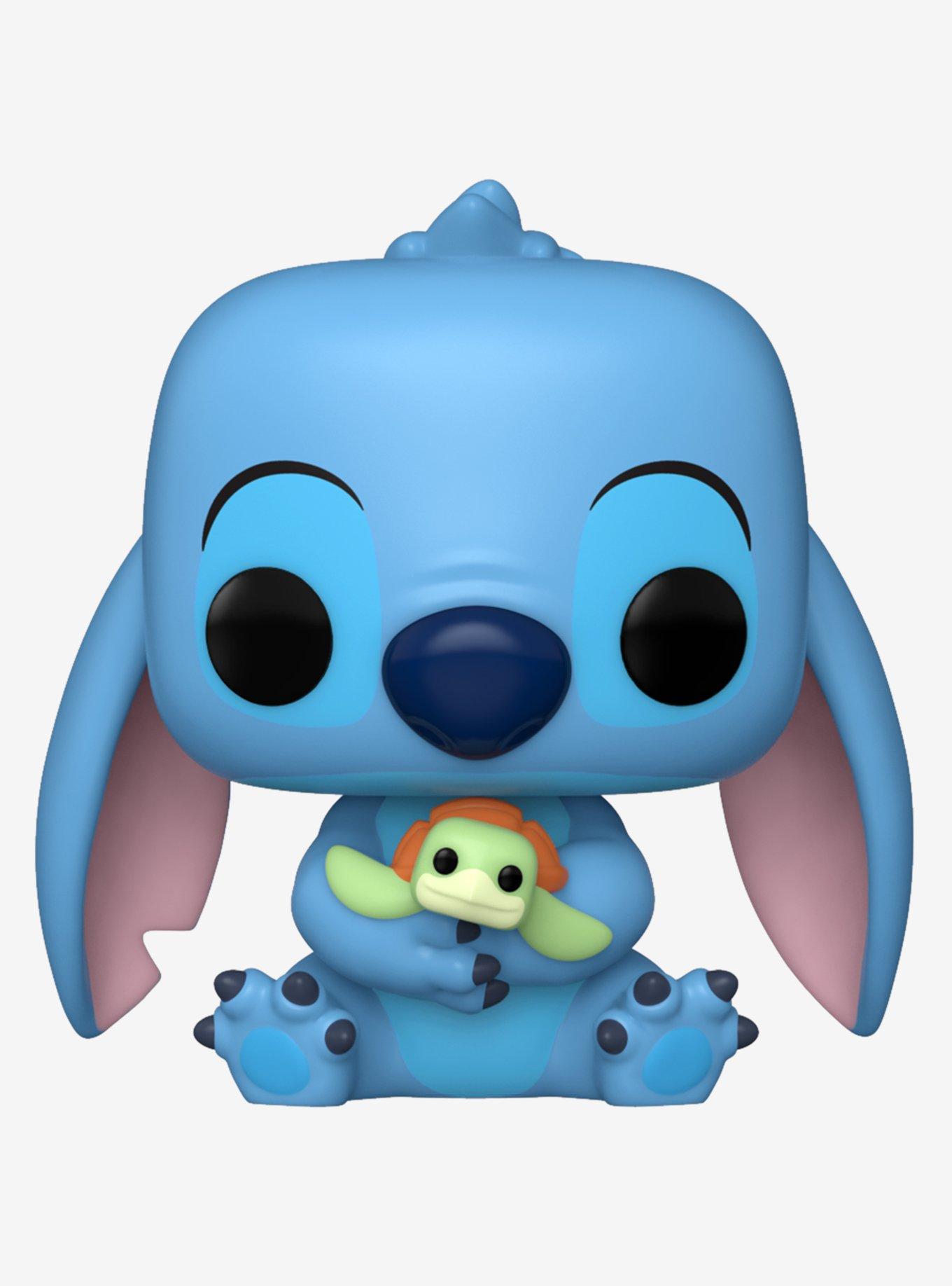 Funko Disney Lilo & Stitch Pop! Stitch With Turtle Vinyl Figure Hot Topic Exclusive, , hi-res