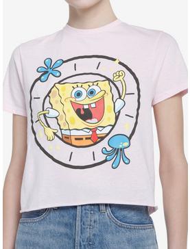 SpongeBob SquarePants Jellyfish Girls Crop T-Shirt, , hi-res