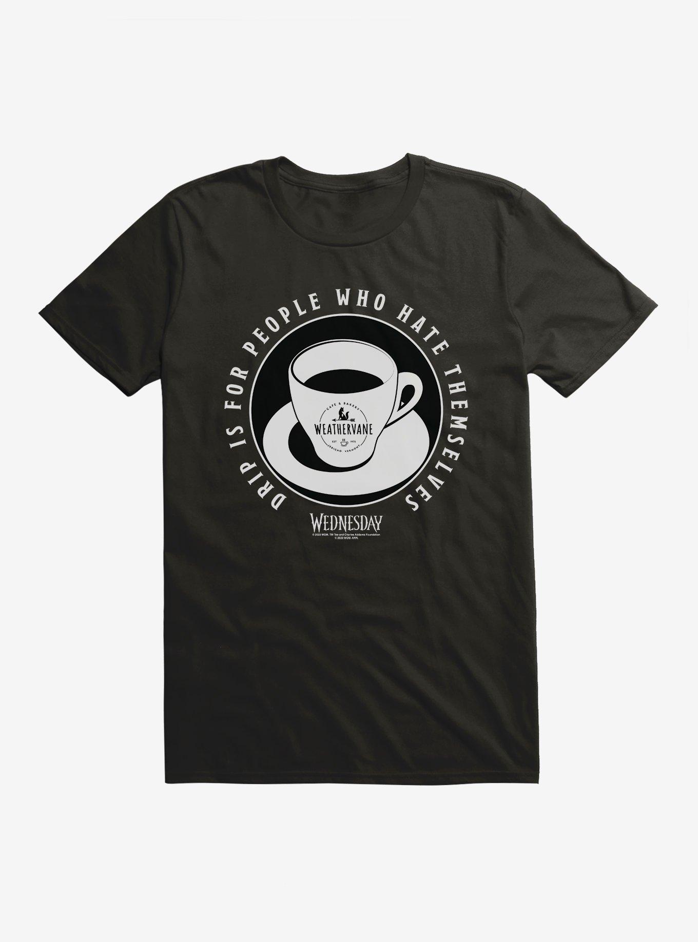 Wednesday Weathervane Drip Coffee T-Shirt, , hi-res
