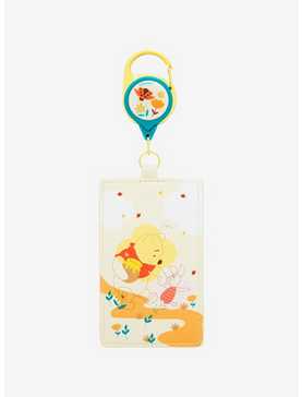 Loungefly Disney Winnie the Pooh Piglet & Pooh Outline Portrait Retractable Lanyard - BoxLunch Exclusive, , hi-res