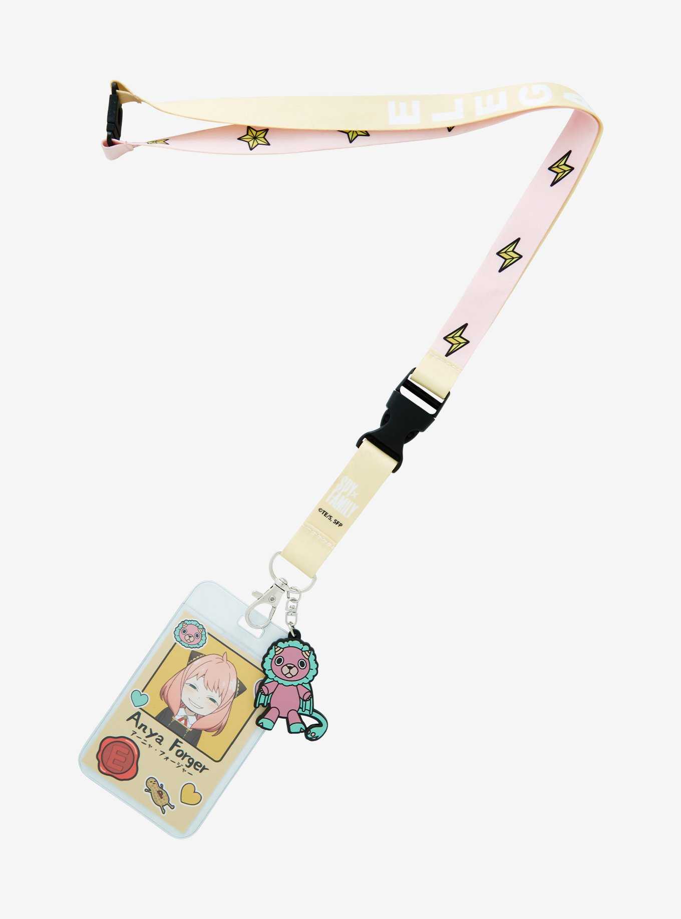 Spy x Family Anya Forger Name Badge Lanyard - BoxLunch Exclusive, , hi-res