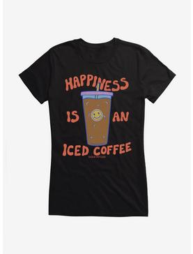 HT Creators: Cecelia Hotzler Happiness Is An Iced Coffee Girls T-Shirt, , hi-res