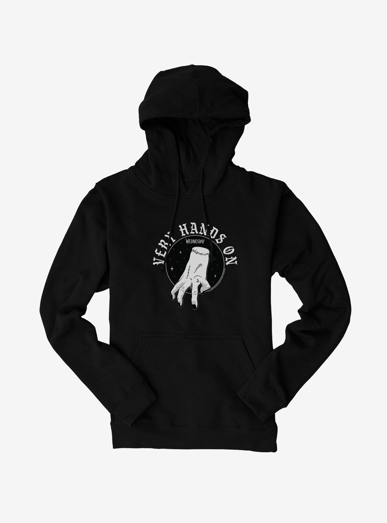Wednesday The Thing Very Hands On Hoodie, , hi-res
